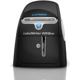 Dymo LabelWriter ™ 450 DUO, Imprimante d'étiquettes Noir/Argent, D1, Transfert thermique, 600 x 300 DPI, Noir, Argent