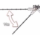 EINHELL Taille-haies électrique à perche GC-HH 9046 Rouge/Noir