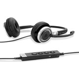 EPOS | Sennheiser IMPACT SC 660 ANC USB, Casque/Écouteur Noir/Argent