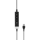EPOS | Sennheiser IMPACT SC 660 ANC USB, Casque/Écouteur Noir/Argent