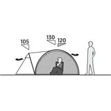 Easy Camp Tente dôme Setesdal 4 Vert olive