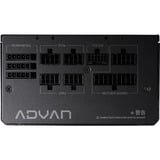 FSP ADVAN-750GM unité d'alimentation d'énergie 20+4 pin ATX ATX Noir alimentation modulaire 750 watt 4x PCIe, 750 W, 100 - 240 V, 5 A, Actif, 100 W, 750 W
