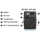 FSP iFP 800, UPS Noir