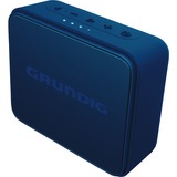 Grundig Jam Earth Enceinte portable mono Bleu 3,5 W, Haut-parleur Bleu foncé, 3,5 W, Avec fil &sans fil, 30 m, Micro-USB, Enceinte portable mono, Bleu