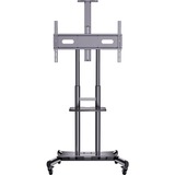 HAGOR HP Twin Stand HD 2,13 m (84") Noir, Système de support Noir, 90 kg, 2,13 m (84"), 139,7 cm (55"), 800 x 500 mm, 1350 - 1650 mm