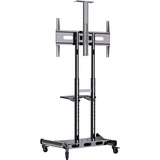 HAGOR HP Twin Stand HD 2,13 m (84") Noir, Système de support Noir, 90 kg, 2,13 m (84"), 139,7 cm (55"), 800 x 500 mm, 1350 - 1650 mm