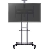 HAGOR HP Twin Stand HD 2,13 m (84") Noir, Système de support Noir, 90 kg, 2,13 m (84"), 139,7 cm (55"), 800 x 500 mm, 1350 - 1650 mm