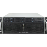 Inter-Tech IPC Storage 4U-4708 boîtier rack Noir | 2x USB-A