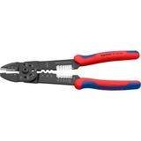 KNIPEX 97 32 240, Pince à sertir Rouge/Bleu