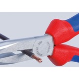 KNIPEX Pince demi-ronde avec tranchant 26 12 200 Rouge/Bleu, pince bec de cigogne