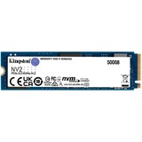 Kingston NV2 NVMe PCIe 4.0, SSD 500 Go SNV2S/500G, PCIe 4.0 x4, NVMe, M.2 2280