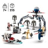 LEGO Star Wars - Pack de combat des Clone Troopers et Droïdes de combat, Jouets de construction 75372