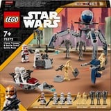 LEGO Star Wars - Pack de combat des Clone Troopers et Droïdes de combat, Jouets de construction 75372