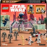 LEGO Star Wars - Pack de combat des Clone Troopers et Droïdes de combat, Jouets de construction 75372