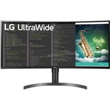 LG 35WN65C-B écran plat de PC 88,9 cm (35") 3440 x 1440 pixels UltraWide Quad HD Noir, Moniteur gaming Noir, 88,9 cm (35"), 3440 x 1440 pixels, UltraWide Quad HD, 5 ms, Noir