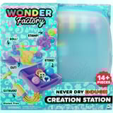 MGA Entertainment Wonder Factory Dough Creation Station Pâte à modeler 171 g Multicolore 8 pièce(s) Pâte à modeler, Multicolore, Enfant, 14 pièce(s), Garçon/Fille, 3 an(s)