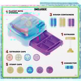 MGA Entertainment Wonder Factory Dough Creation Station Pâte à modeler 171 g Multicolore 8 pièce(s) Pâte à modeler, Multicolore, Enfant, 14 pièce(s), Garçon/Fille, 3 an(s)