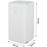 Medion DH10 (MD12047), Déshumidificateur Blanc