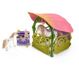 Schleich Bayala - Maison fleurie chaToyante avec licornes, lac et étable, Figurine 