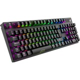 Sharkoon Skiller SGK20 Brown, clavier gaming Noir, Layout BE, Huano Brown, BE Layout, Huano Brown