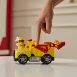 Spin Master VÉHICULE + FIGURINE FIRE RESCUE RUBEN La Pat' Patrouille, Jeu véhicule PAW Patrol VÉHICULE + FIGURINE FIRE RESCUE RUBEN La Pat' Patrouille, Camion benne, 3 an(s), Plastique, Rouge, Jaune