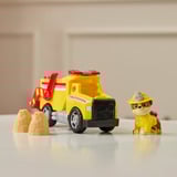 Spin Master VÉHICULE + FIGURINE FIRE RESCUE RUBEN La Pat' Patrouille, Jeu véhicule PAW Patrol VÉHICULE + FIGURINE FIRE RESCUE RUBEN La Pat' Patrouille, Camion benne, 3 an(s), Plastique, Rouge, Jaune