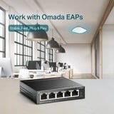 TP-Link TL-SF1005LP commutateur réseau Non-géré Fast Ethernet (10/100) Connexion Ethernet, supportant l'alimentation via ce port (PoE) Noir, Switch Non-géré, Fast Ethernet (10/100), Connexion Ethernet, supportant l'alimentation via ce port (PoE)