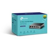 TP-Link TL-SF1005LP commutateur réseau Non-géré Fast Ethernet (10/100) Connexion Ethernet, supportant l'alimentation via ce port (PoE) Noir, Switch Non-géré, Fast Ethernet (10/100), Connexion Ethernet, supportant l'alimentation via ce port (PoE)