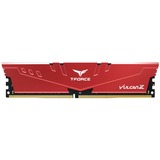 Team Group T-FORCE VULCAN Z TLZRD48G3600HC18J01 module de mémoire 8 Go 1 x 8 Go DDR4 3600 MHz, Mémoire vive Rouge, 8 Go, 1 x 8 Go, DDR4, 3600 MHz, 288-pin DIMM, Rouge