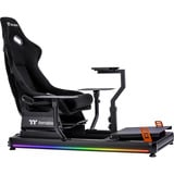 Thermaltake Cockpit de simulateur de vol GF500 Noir, Simulateur de course Noir