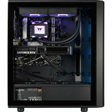 Thermaltake PC-000094-DE, PC gaming Noir/transparent