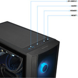Thermaltake PC-000094-DE, PC gaming Noir/transparent