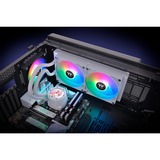 Thermaltake TH280 V2 Ultra ARGB Sync All-In-One Liquid Cooler Snow Edition, Watercooling Blanc