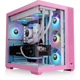 Thermaltake View 380 TG ARGB boîtier midi tower Rose | 2x USB-A | 1x USB-C | RGB | Window