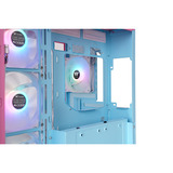 Thermaltake View 380 TG ARGB boîtier midi tower Rose | 2x USB-A | 1x USB-C | RGB | Window