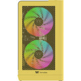 Thermaltake View 390 Air boîtier midi tower Jaune | 2x USB-A | 1x USB-C | Verre Trempé