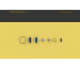 Thermaltake View 390 Air boîtier midi tower Jaune | 2x USB-A | 1x USB-C | Verre Trempé