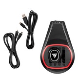 Thrustmaster TH8S Shifter Racing wheel shifter add-on, Levier de vitesses Noir/Rouge, PlayStation 5, PlayStation 4, Xbox One, Xbox Series S, Xbox Series X, PC, Racing wheel shifter add-on, Noir, Rouge, Métal, USB, Avec fil