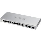 Zyxel XGS1210-12-ZZ0102F commutateur réseau Géré Gigabit Ethernet (10/100/1000) Gris, Switch Géré, Gigabit Ethernet (10/100/1000), Full duplex