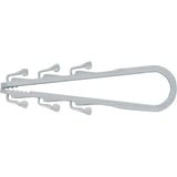 fischer Boucle de câble Steckfix SF plus LS 3/13, Pince Gris clair