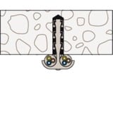 fischer Boucle de câble Steckfix SF plus LS 3/13, Pince Gris clair