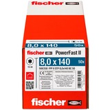 fischer PowerFast II 8,0x140 SK TX TG blvz, 566358, Vis 
