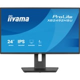 iiyama ProLite XB2492HSU-B1 24" Moniteur Noir (Mat), 1x DisplayPort, 1x HDMI, 2x USB-A, 120 Hz