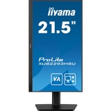 iiyama ProLite XUB2293HSU-B7 écran plat de PC 54,6 cm (21.5") 1920 x 1080 pixels Full HD LED Noir Moniteur Noir (Mat), 1x DisplayPort, 1x HDMI, 2x USB-A, 54,6 cm (21.5"), 1920 x 1080 pixels, Full HD, LED, 1 ms, Noir