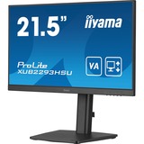 iiyama ProLite XUB2293HSU-B7 écran plat de PC 54,6 cm (21.5") 1920 x 1080 pixels Full HD LED Noir Moniteur  Noir (Mat), 54,6 cm (21.5"), 1920 x 1080 pixels, Full HD, LED, 1 ms, Noir