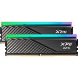 ADATA LANCER BLADE RGB module de mémoire 64 Go 2 x 32 Go DDR5 288-pin DIMM ECC, Mémoire vive Noir, 64 Go, 2 x 32 Go, DDR5, 6000 MHz, 288-pin DIMM
