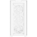 ASUS A21 PLUS Blanc boîtier mini tower Blanc | 2x USB-A | RGB | Verre Trempé