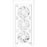 ASUS A21 PLUS Blanc boîtier mini tower Blanc | 2x USB-A | RGB | Verre Trempé