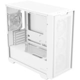 ASUS A21 PLUS Blanc boîtier mini tower Blanc | 2x USB-A | RGB | Verre Trempé