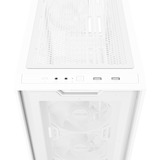 ASUS A21 PLUS Micro Tower Blanc boîtier mini tower Blanc | 2x USB-A | RGB | Verre Trempé